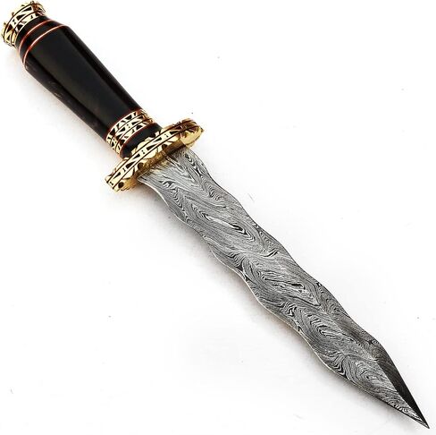 PAL 2000 KNIVES DAM- 9744 Handmade Damascus Steel 13 Inches Hunting Vivi Knife in Kuwait