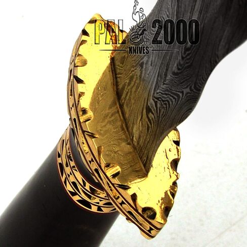 PAL 2000 KNIVES DAM- 9744 Handmade Damascus Steel 13 Inches Hunting Vivi Knife in Kuwait