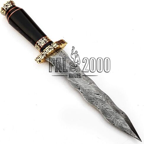 PAL 2000 KNIVES DAM- 9744 Handmade Damascus Steel 13 Inches Hunting Vivi Knife in Kuwait