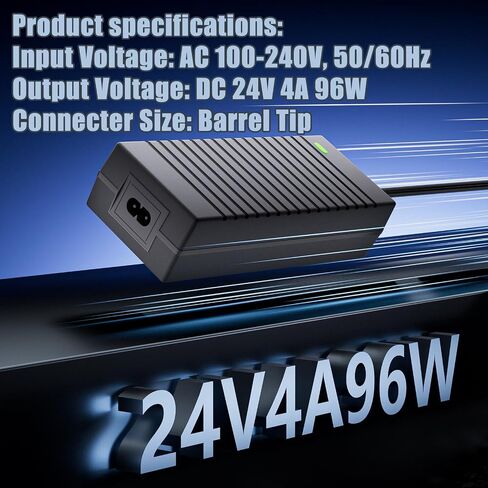24V Charger for AMS 2 pro Compatible with Bambu Lab AMS 2 Pro Automatic Material System Replacement for Honor ADS-96HLA-19-1 24096E Power Supply Cord in Kuwait