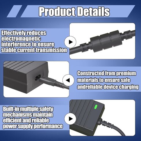 24V Charger for AMS 2 pro Compatible with Bambu Lab AMS 2 Pro Automatic Material System Replacement for Honor ADS-96HLA-19-1 24096E Power Supply Cord in Kuwait