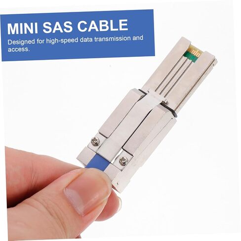 VILLCASE Mini SAS Connector to Cable 0.5m Copper Black Data Transfer in Kuwait