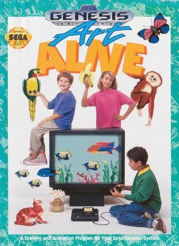 Art Alive - Sega Genesis in Kuwait