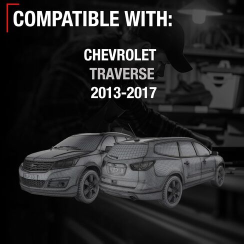 Rear View Backup Camera, Reverse Park Assist - Compatible with 2013-2017 Chevrolet Traverse - OEM 23135306 in Kuwait