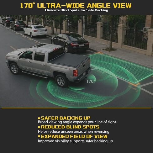 Anpher Backup Camera Rear View Camera Fit for Jeep Wrangler 2018-2022 Replaces# 68288397AC 68452959AC in Kuwait