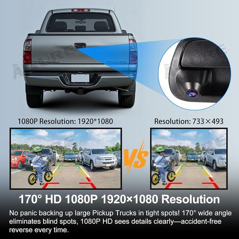 ASURE Tailgate Handle Backup Camera for Toyota Tundra 2000-2006 in Kuwait