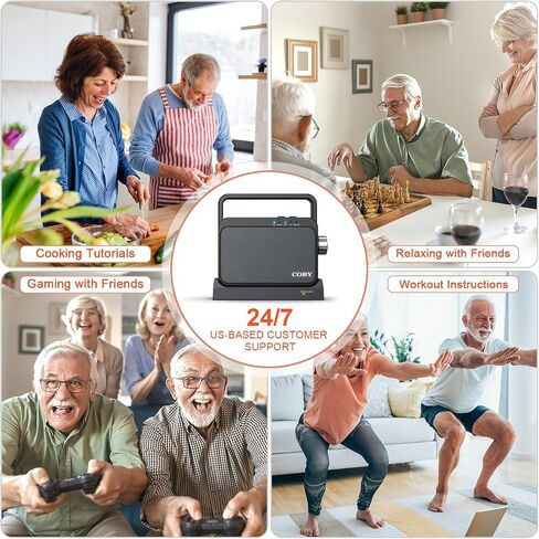 Bluetooth Amplifier TV Speaker for Seniors & Hard of Hearing, 100-FT Range in Kuwait