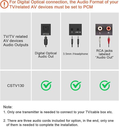 Bluetooth Amplifier TV Speaker for Seniors & Hard of Hearing, 100-FT Range in Kuwait