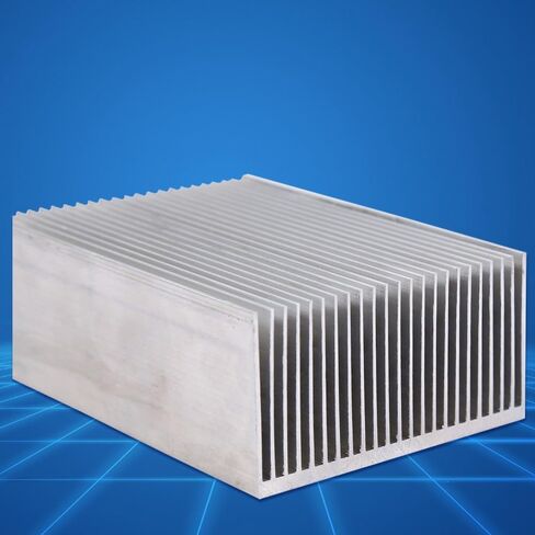 Aluminum Heatsink 24-Fin Cooling for LED, Amplifiers, Transistors & IC Modules ‌100x69x36mm High Thermal Conductivity(100 * 69 * 36mm) in Kuwait