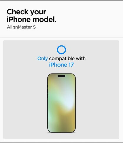 Spigen AlignMaster S Screen Protector for iPhone 17 in Kuwait