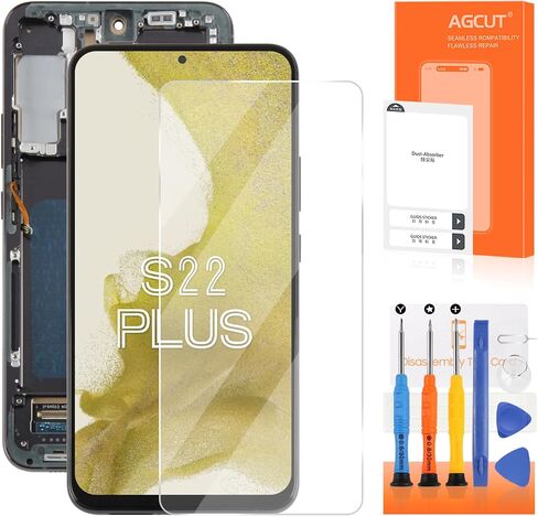 INCELL for Samsung Galaxy S22 Plus Screen Replacement for Samsung S22 Plus LCD Display SM-S906B SM-S906U LCD Digitizer Touch Assembly Repair Parts with Frame in Kuwait