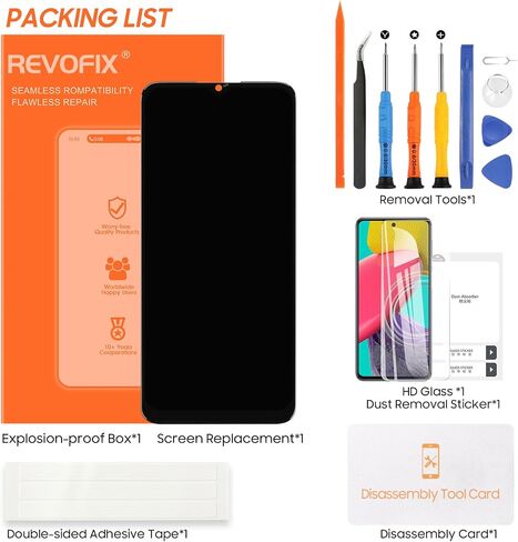 Screen Replacement for iPhone 16 Pro Max 6.9", Incell LCD Display Digitizer Assembly with Repair Tool Kit, Fit Models A3084 A3295 A3297 A3296, Black in Kuwait