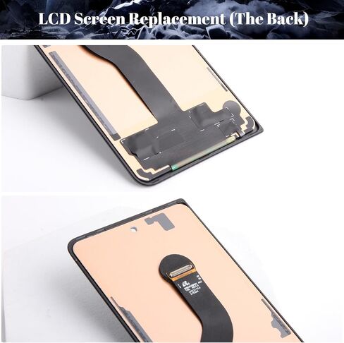 SRJTEK TFT for Samsung Galaxy Z Fold 4 Screen Replacement SM-F936B/U/W Display Digitizer Assembly Complete Professional Repair Tools 6.23" Black, No Fingerprint (Small Outer Screen) in Kuwait