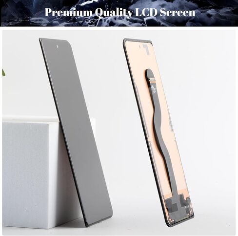 SRJTEK TFT for Samsung Galaxy Z Fold 4 Screen Replacement SM-F936B/U/W Display Digitizer Assembly Complete Professional Repair Tools 6.23" Black, No Fingerprint (Small Outer Screen) in Kuwait