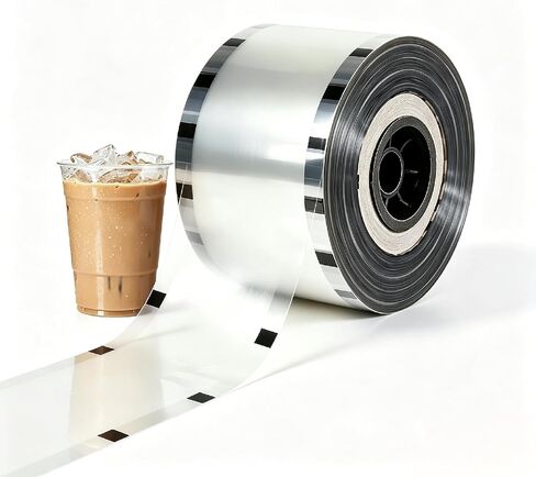 Kichvoe Cup Sealer Film Clear Roll Sealer Film 2000 Uses in Kuwait