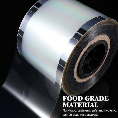 Kichvoe Cup Sealer Film Clear Roll Sealer Film 2000 Uses in Kuwait