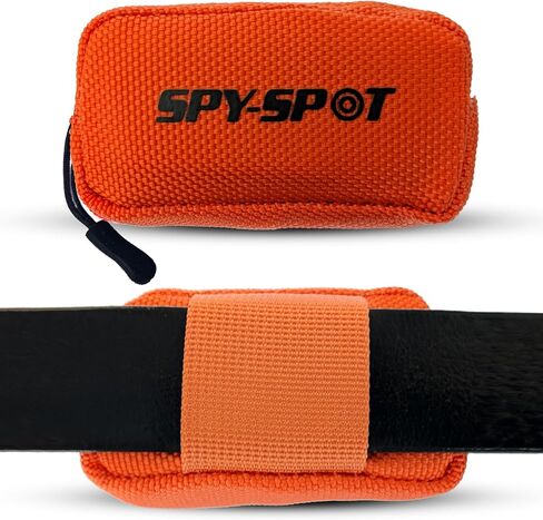 SPY SPOT GPS Tracker Pouch - Compatible with GL320MG, AirTag & Tile, Black in Kuwait