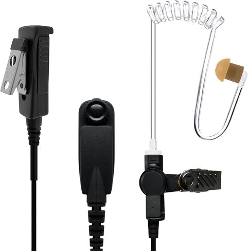 Pryme SPM-2383 Surveillance 2-Wire Earpiece Headset with Microphone, Compatible with Motorola APX Series Two Way Radios, APX 4000 APX 6000 APX 7000 and APX 8000 in Kuwait