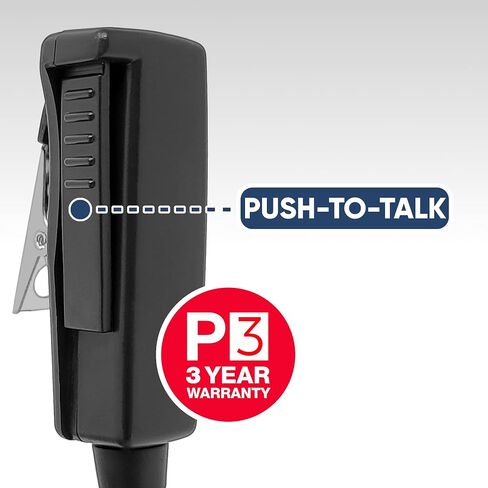 Pryme SPM-2383 Surveillance 2-Wire Earpiece Headset with Microphone, Compatible with Motorola APX Series Two Way Radios, APX 4000 APX 6000 APX 7000 and APX 8000 in Kuwait