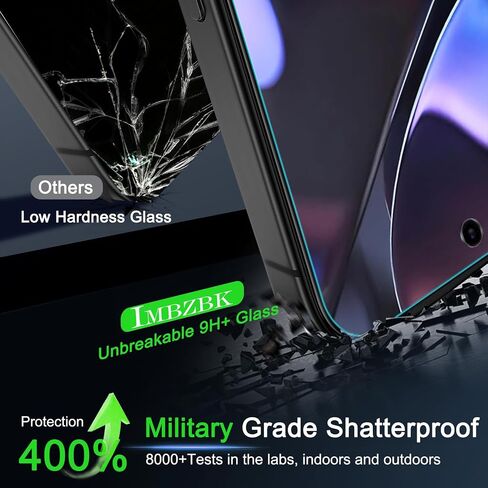 IMBZBK Screen Protector for Google Pixel 9 Pro XL, Tempered Glass, 3+3 Pack in Kuwait