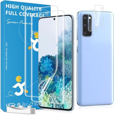 4 Pack Screen Protectors for Samsung Galaxy Z Flip 4, 2 Inside Flexible Film + 2 Front Tempered Glass, Scratch Resistant, Touch Sensitive, HD Clear in Kuwait