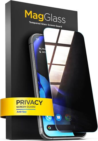 magglass Privacy for Google Pixel 10 / Pixel 10 Pro Screen Protector (6.3") Anti Spy Tempered Glass with Easy Applicator (Retail Packaging) in Kuwait