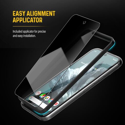 magglass Privacy for Google Pixel 10 / Pixel 10 Pro Screen Protector (6.3") Anti Spy Tempered Glass with Easy Applicator (Retail Packaging) in Kuwait