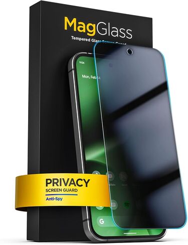 magglass Privacy for Google Pixel 10 / Pixel 10 Pro Screen Protector (6.3") Anti Spy Tempered Glass with Easy Applicator (Retail Packaging) in Kuwait
