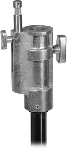 Matthews 9.5' Junior Double Riser Stand with Wheels, Chrome in Kuwait