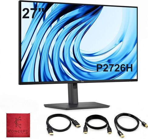 Dell Pro P P2726H 27" FHD 120Hz Business Monitor, USB-C, HDMI, DisplayPort in Saudi Arabia