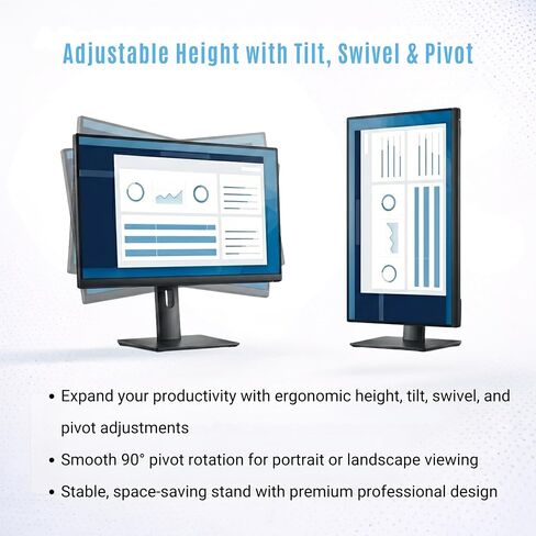 Dell Pro P P2726H 27" FHD 120Hz Business Monitor, USB-C, HDMI, DisplayPort in Saudi Arabia