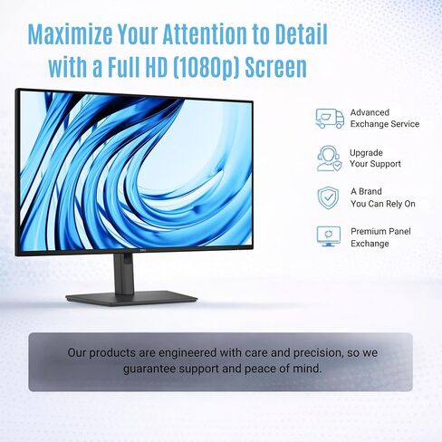Dell Pro P P2726H 27" FHD 120Hz Business Monitor, USB-C, HDMI, DisplayPort in Saudi Arabia