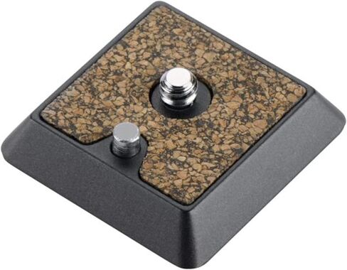 Cullmann Revomax RX472 - Aluminium Quick Coupling Plate,Black, Height 1.0 cm, Width 4.2 cm, Depth 4.2 cm, Weight 22 g in Saudi Arabia