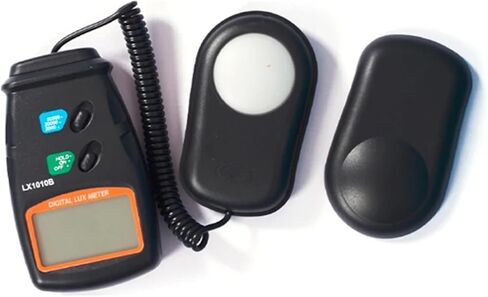 Light Meter, LX1010B Illuminometer 3 Range Digital LCD 50,000 Lux Meter Photometer Luxmeter Light,Luxmeter in Kuwait
