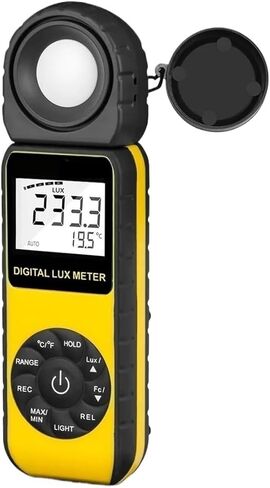 Light Meter, Luxmeter Digital Brightness/Light Meter with Measurement Ranges from 0.01 to 300,000 Lux,Luxmeter in Kuwait