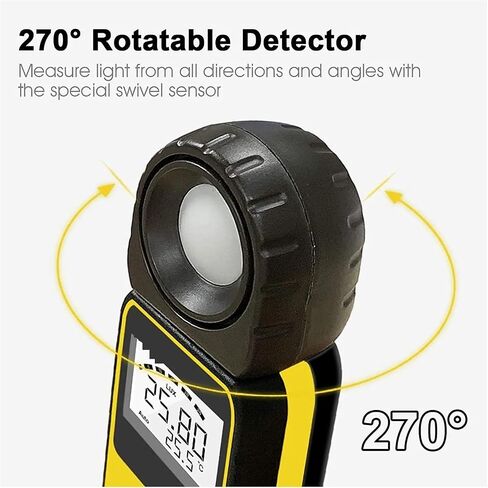 Light Meter, Luxmeter Digital Brightness/Light Meter with Measurement Ranges from 0.01 to 300,000 Lux,Luxmeter in Kuwait