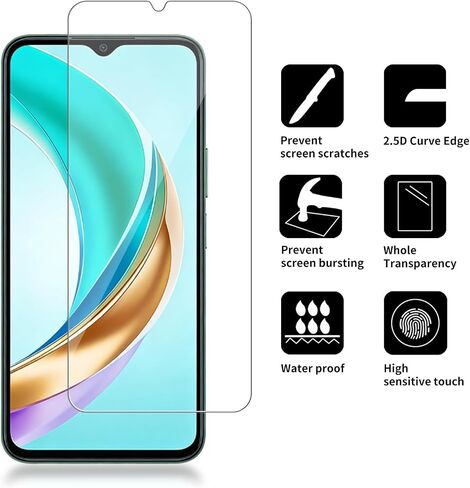 4 Pack Glass Screen Protector Compatible for AirVoice A67L in Kuwait