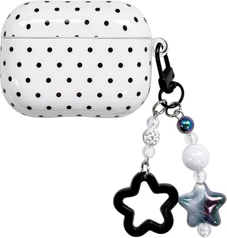 Compatible with AirPods Pro 3 Case Cute Polka Dot Pattern in Kuwait