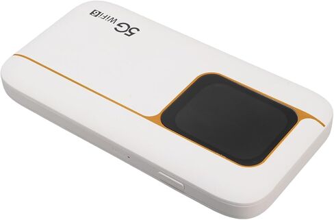 Cosiki 5G Mobile Portable WiFi 6, Dual Band WiFi Hotspot for Travel with SIM Card Slot for Business Trips Outdoor Activities 16 Connected Devices in Kuwait