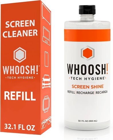 WHOOSH! Electronics Screen Cleaner Liquid Refill, 32.1 fl oz in Kuwait