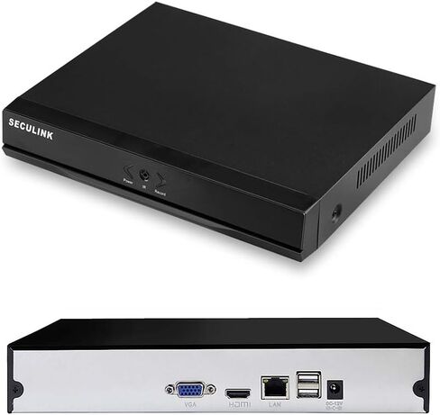 16-Channel 4K NVR (1080p/3MP/4MP/5MP/8MP) Ultra HD Network Video Recorder Cloud P2P Remote Access Motion Alert (No Built-in WiFi) in Kuwait