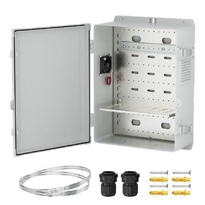 Joinfworld Outdoor Electrical Box 18.1x12.6x6.4 White Waterproof in Saudi Arabia