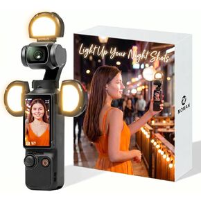 Moman Magnetic Fill Light Compatible with DJI OSMO Pocket 3 in Kuwait