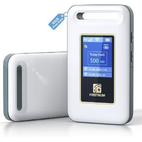 Portable WiFi Hotspot for Travel, Mobile Hotspot, 5GB Free US Data in Saudi Arabia