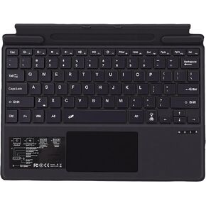 ASHATA Pro Bluetooth Keyboard, 7 Color Backlit Rechargeable with Touchpad in Kuwait