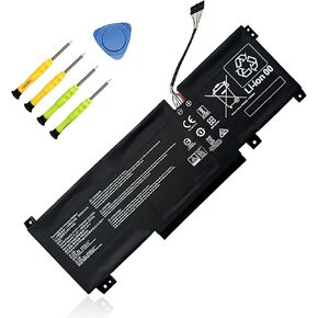 53.5Wh BTY-M492 Replacement Laptop Battery for MSI Pulse GL66 11UEK-016AU 11UDK-255VN 11UCK Katana GF66 GF76 11UC 11SC 12UD 12UG 12UGS Crosshair 15 17 A11UEK Series 4700mAh 11.4V in Kuwait