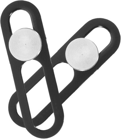 2pcs Webcam Privacy Cover Slider for Black Aluminum Alloy in Kuwait