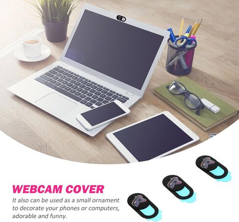3pcs Webcam Cover Slide Privacy Protection and Laptop Phones in Kuwait