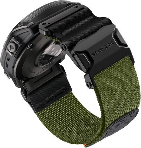 Bandletic Magnetic Nylon Band Compatible with Garmin Watch Quick Fit 22mm in Kuwait