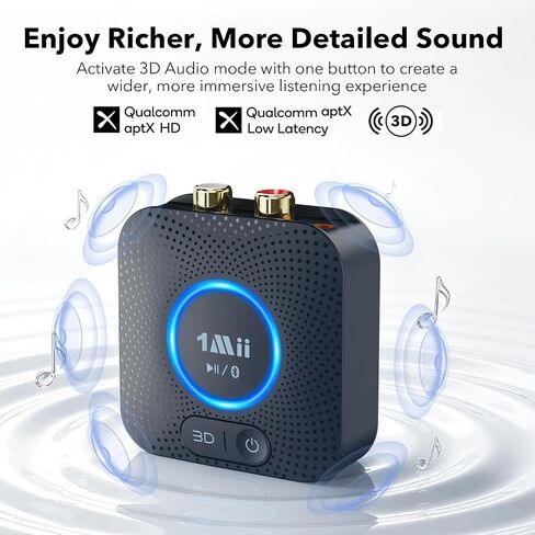 1Mii B06HD Bluetooth 5.3 Receiver for Home/Car Stereo in Kuwait